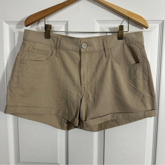 MOTHER Dropout Cuff Short in size 28, color "paddle", lightweight cotton - Picture 1 of 11
